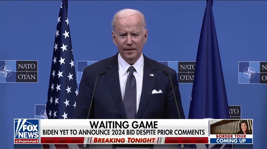 Biden playing waiting game with potential 2024 announcement