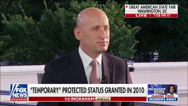 This 'underscores' why we have to keep fighting for the SAVE Act: Stephen Miller