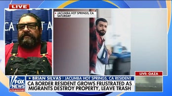 Homeowner shocked as migrants enter US through his backyard