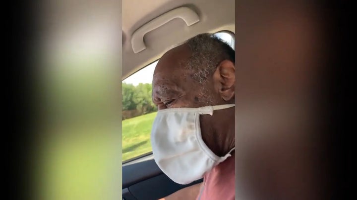 Never-before-seen video of Bill Cosby after he was released from prison in 2021.