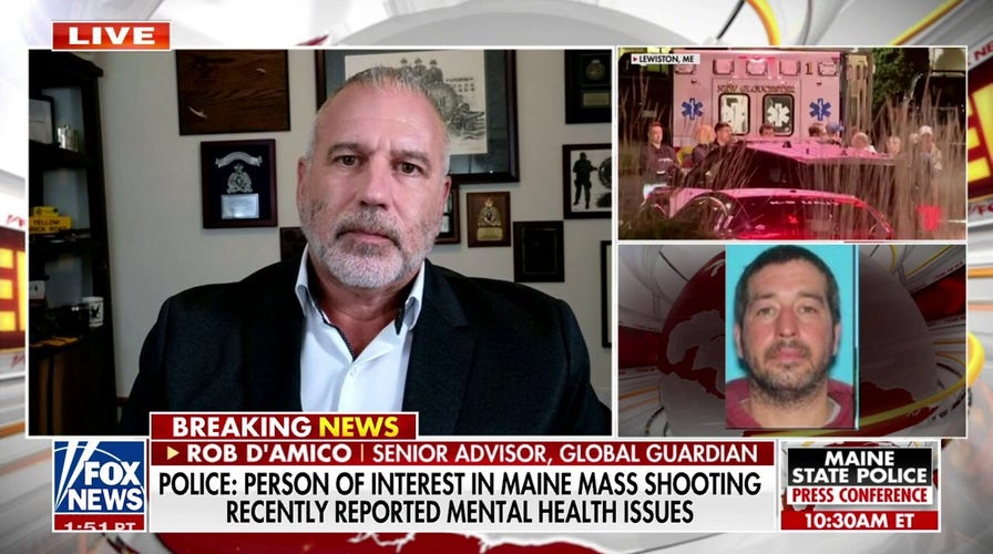 Maine mass shooter likely thought out end to manhunt, 'didn't care about being found out': Rob D'Amico