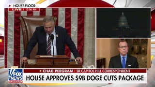 House approves $9B spending cuts package after late-night vote