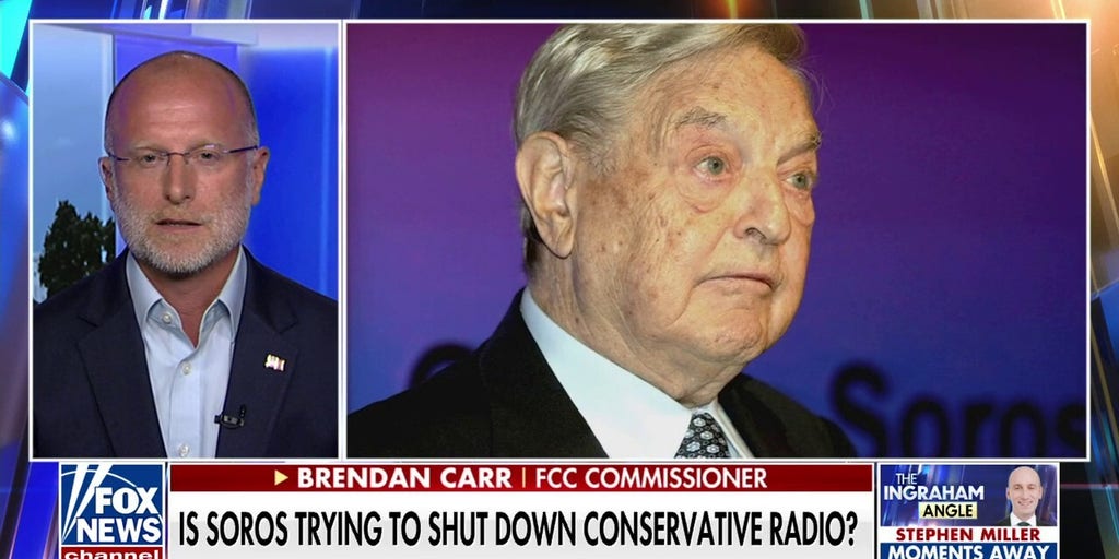 FCC Commissioner Brendan Carr: There is concern over George Soros purchasing Audacy