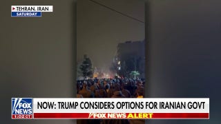 President Trump mulls options for Iranian government as anti-regime protests continue