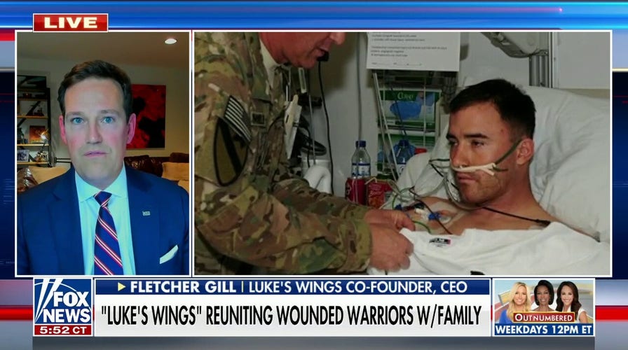 Non-profit organization helps reunite wounded service members with families