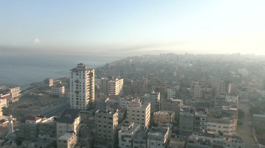 WATCH LIVE: Live look at Gaza City as Israel ramps up airstrikes against Hamas terrorists