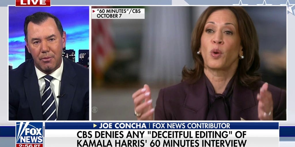 CBS fires back over 'deceitful editing' allegations of Kamala Harris' '60 Minutes' interview