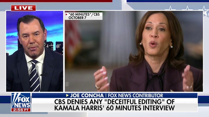 CBS fires back over deceitful editing allegations of Kamala Harris 60 Minutes interview