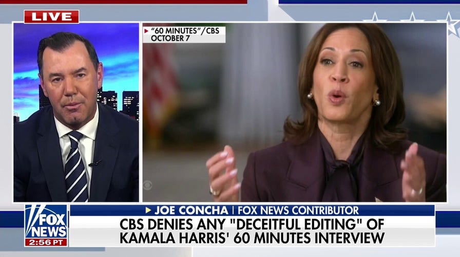 CBS fires back over deceitful editing allegations of Kamala Harris 60 Minutes interview