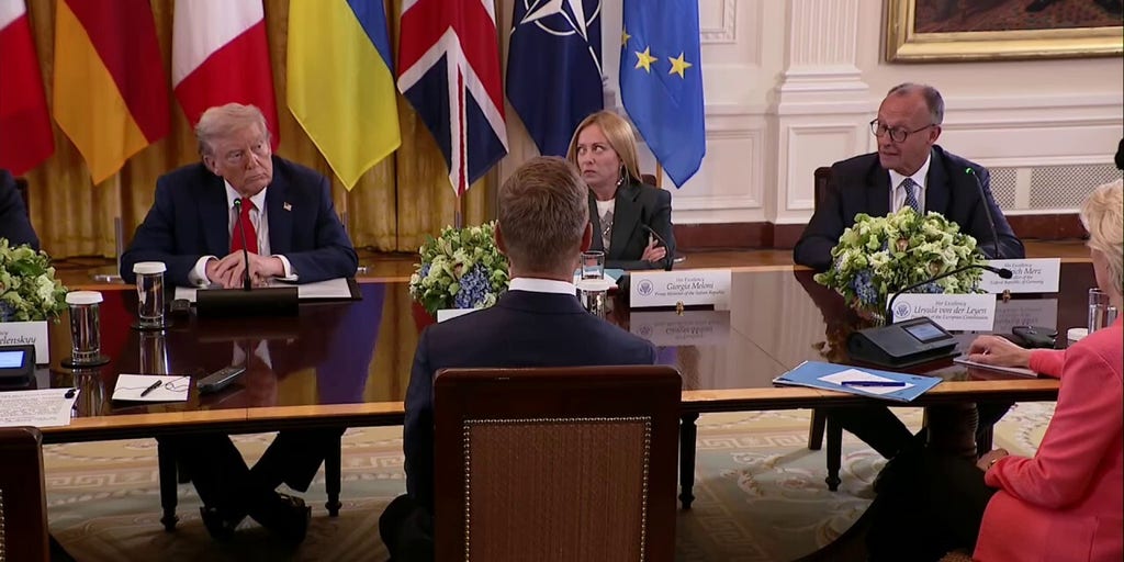 German chancellor calls for immediate Ukraine ceasefire despite Trump saying not necessary