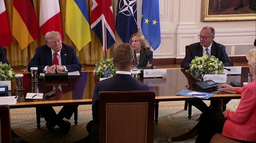 German chancellor calls for immediate Ukraine ceasefire despite Trump saying not necessary