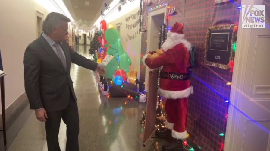 WATCH: House Republican skewers Joe Biden, Hunter Biden with all-out Christmas display
