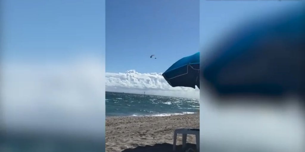 Florida paraglider survives 500-foot fall into water