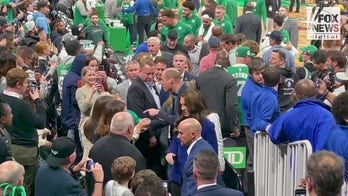 British Royals Prince William and Kate Middleton leave Celtics game during their visit to Boston