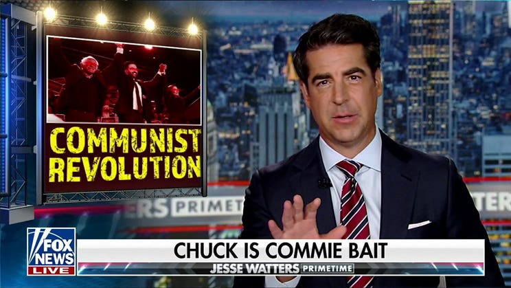 Jesse Watters: Maybe I’m misinterpreting this…