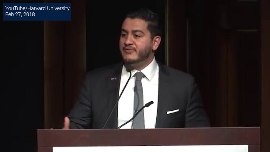 Abdul El-Sayed accuses Michigan police of profiling in a gubernatorial bid speech