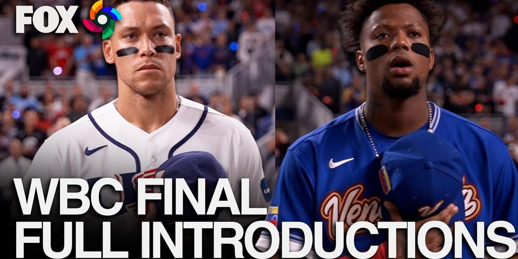 World Baseball Classic Final: Full Walkouts and Introductions 🌎 United States vs. Venezuela
