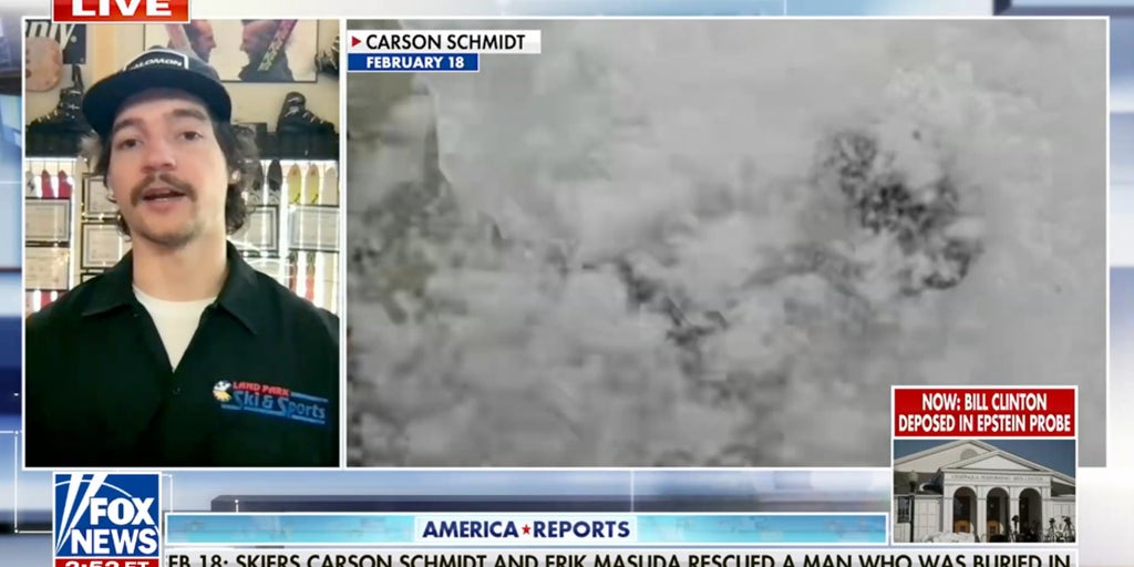 Rescue skier saves man trapped in deep snow at California's Palisades Tahoe