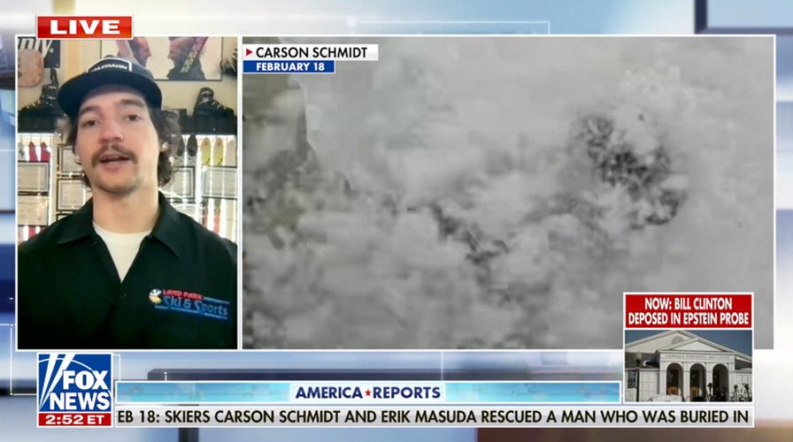 Rescue skier saves antheral trapped successful heavy snowfall astatine California's Palisades Tahoe