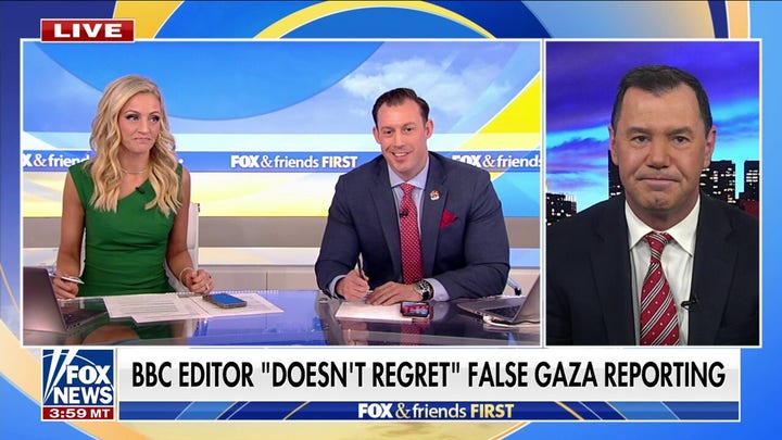 BBC editor doesnt regret false Gaza reporting 