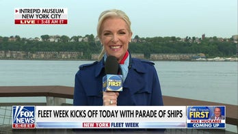 Janice Dean attends 35th annual Fleet Week in NYC
