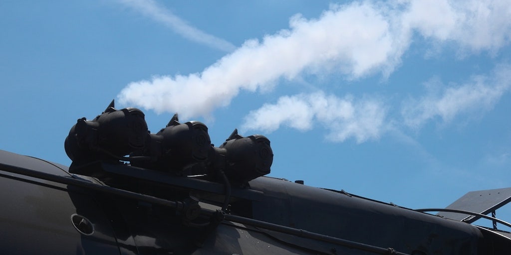 Historic Big Boy steam locomotive draws crowds on America 250 tour