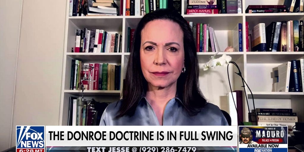 Venezuelan opposition leader Machado says Maduro's fall is akin to the fall of the Berlin Wall