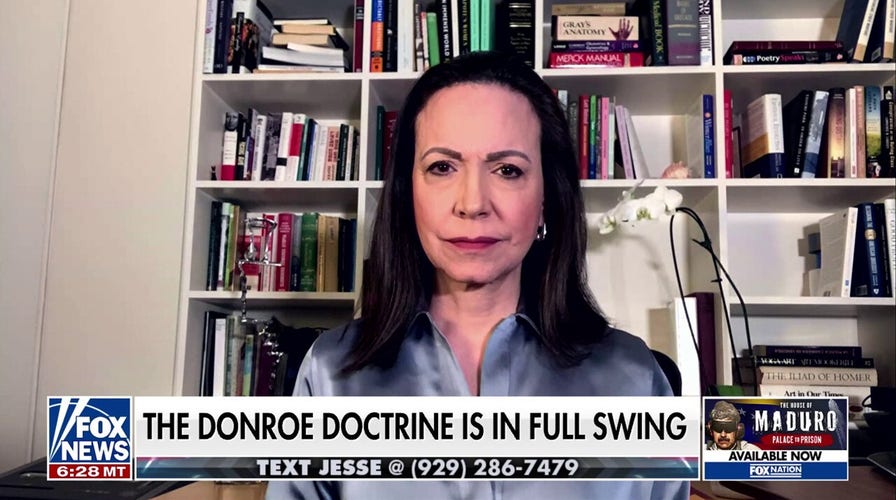 Venezuelan opposition leader Machado says Maduro's fall is akin to the fall of the Berlin Wall