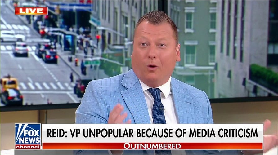 'Outnumbered' pushes back on MSNBC host's claim about Kamala Harris media coverage