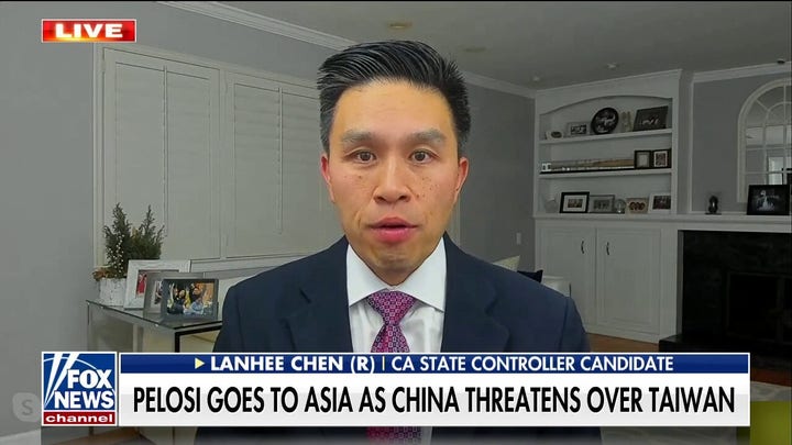 Son of Taiwanese immigrants slams China over Pelosi's Asia trip: 'We need to stand with Taiwan'