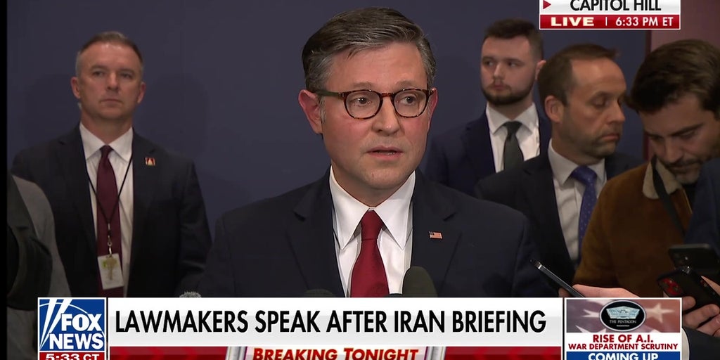 House Speaker Johnson defends Trump's authority on Iran strike