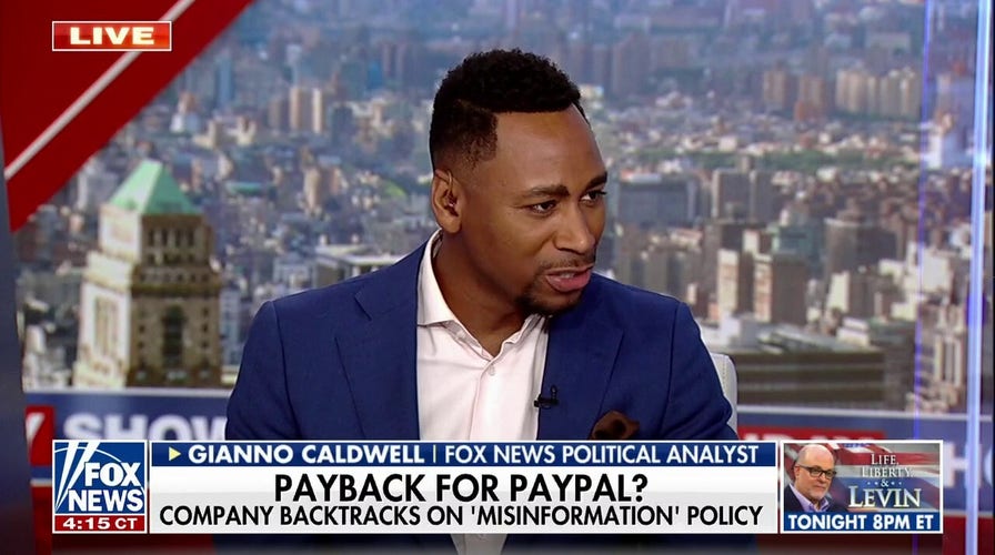 Gianno Caldwell on PayPal: 'Do we even live in a free country anymore?'