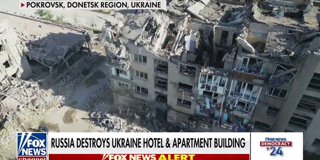 Russia targets Ukraine civilians in double missile attack | Fox News Video