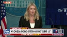 Peter Doocy asks Press Secretary Karoline Leavitt about Jeffrey Epstein files