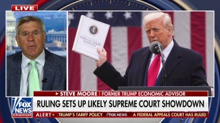 Tariff case will be a 'close call' when it goes to the Supreme Court,  Steve Moore says
