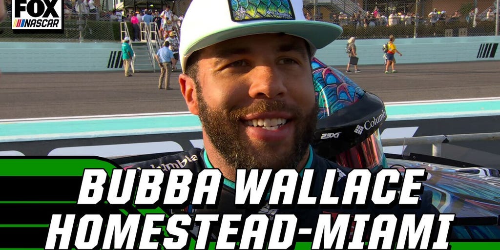 'We're damn sure competitive each and every stop!' - Bubba Wallace recaps top three finish at Straight Talk Wireless 400