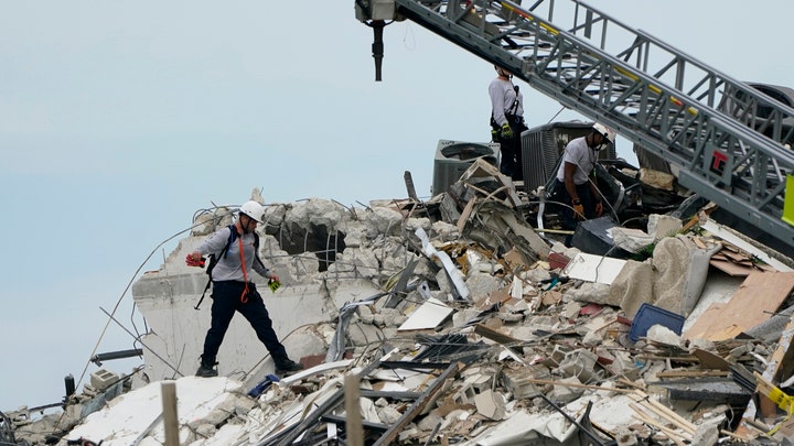 Search and Rescue operations continue at Surfside, FL condo disaster