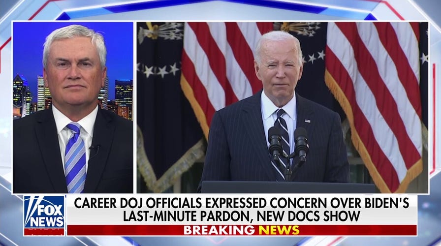 Biden was 'shielded' from his innermost staff, says Rep. James Comer