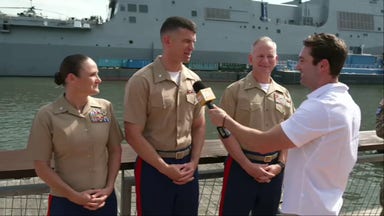 US Marines, Army soldiers reflect on America's 250th anniversary