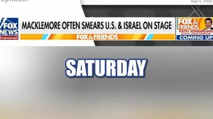 Macklemore's anti-Israel rant sparks controversy