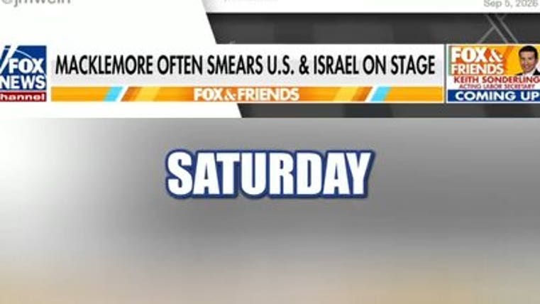 Macklemore's anti-Israel rant sparks controversy