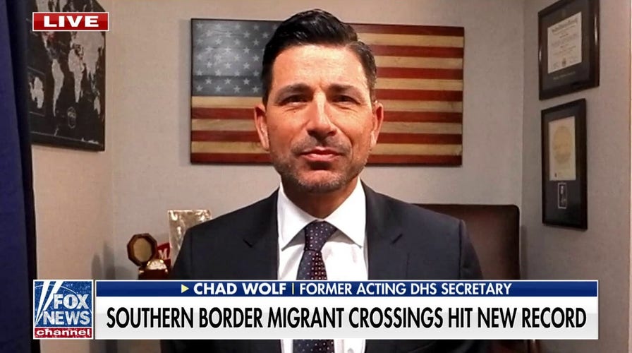 Biden admin's border strategy 'has been failing' and will 'continue that way': Chad Wolf