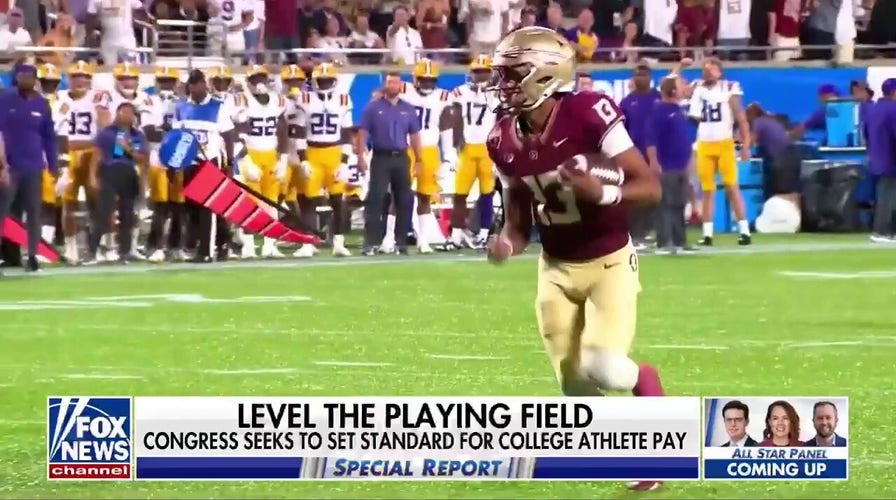  Congress may soon set the standard for college athlete pay