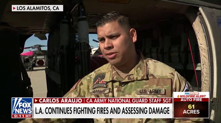 CA National Guard carries firefighters, equipment into hard-to-reach, rugged terrain