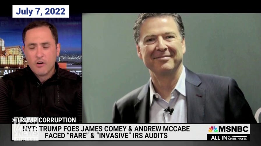 Flashback: New York Times peddles narrative that James Comey, Andrew McCabe were targeted by IRS
