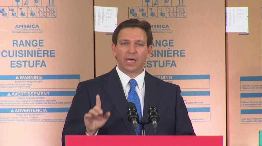 Florida Gov. Ron DeSantis responds to latest Trump attacks