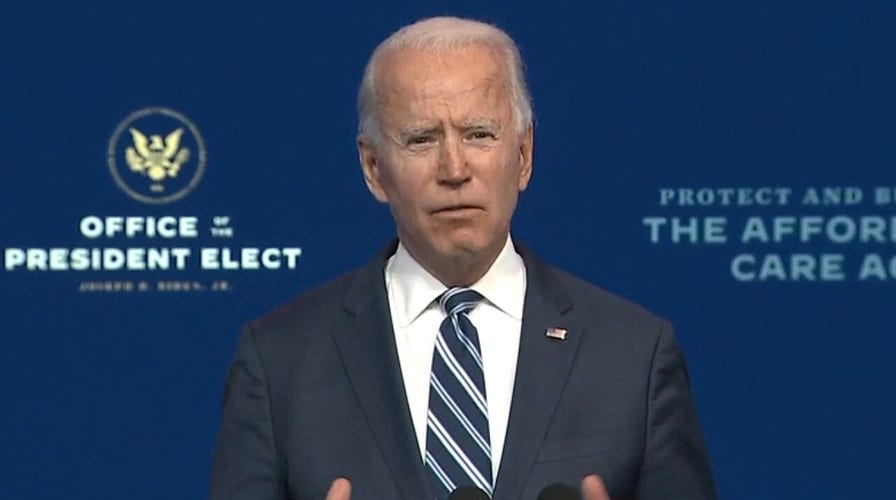 Eric Shawn: For President-elect Joe Biden, COVID-19 is job #1