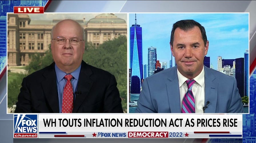 Rove: Biden 'selling phony' success on Inflation Reduction Act to America