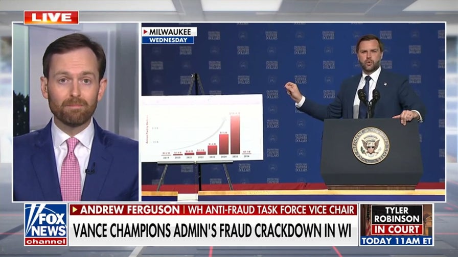 Vance champions Trump admin's fraud crackdown
