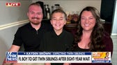 Florida boy brought to tears after learning he will finally be a big brother